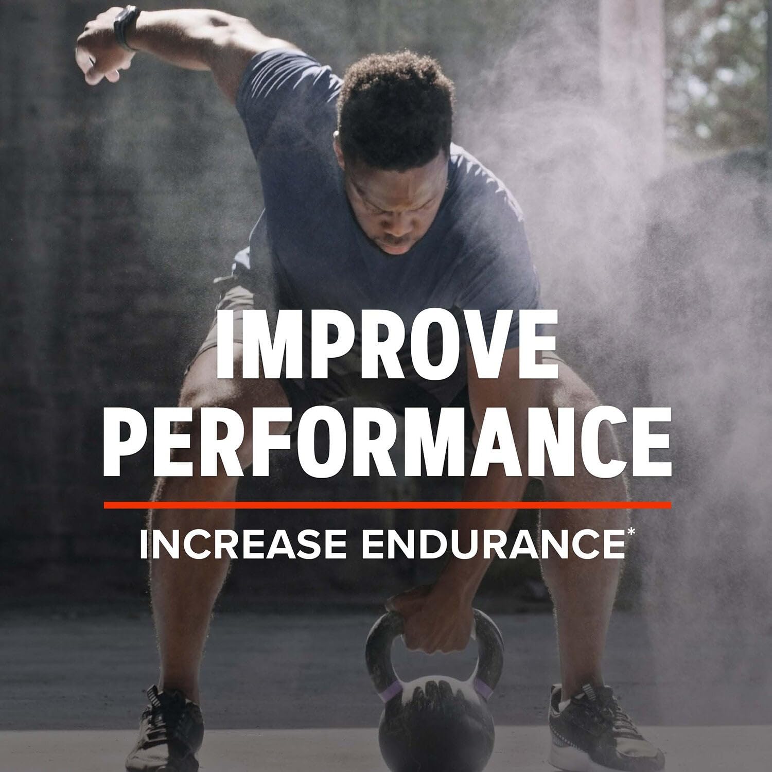 GNC AMP caffeine capsule close-up highlighting energy support for workouts.