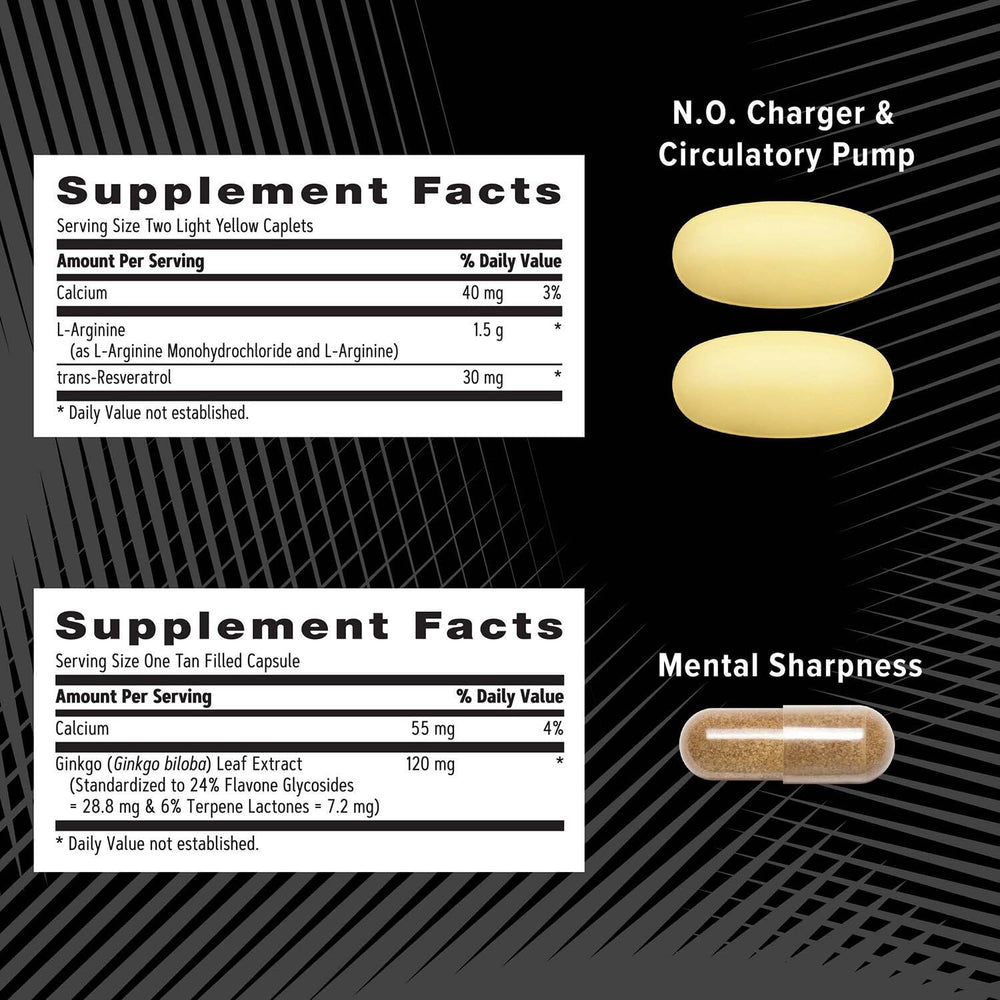 GNC AMP Ginkgo biloba tablet in kit for mental focus during gym sessions.