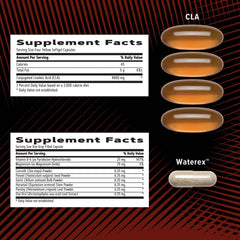 GNC AMP CLA capsule closeup supporting lean muscle appearance.