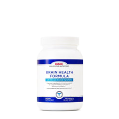 GNC Brain Health Formula label emphasizes clinically studied ingredients