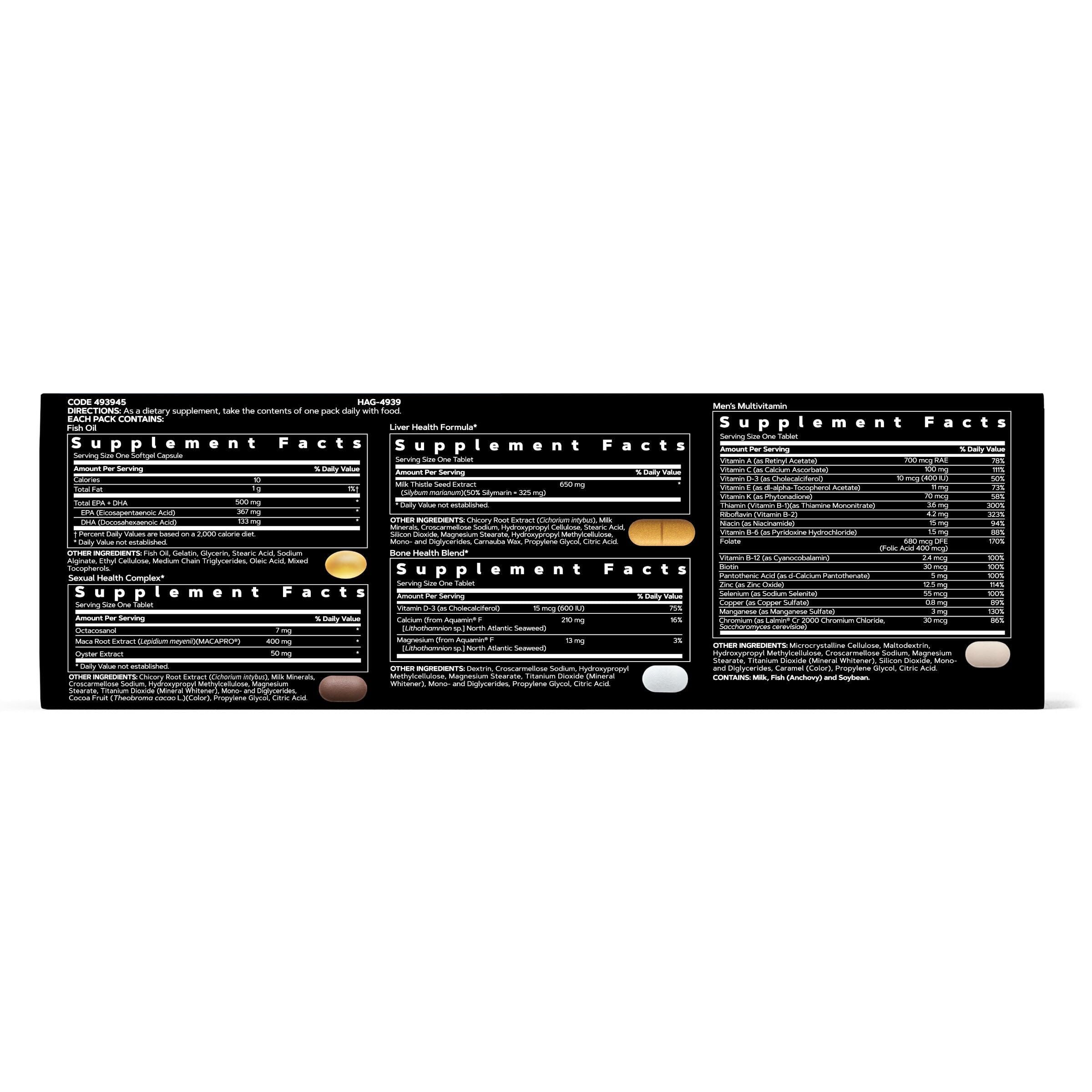 GNC Mega Men 40+ bottle side view highlighting immune system support.