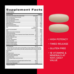 GNC Mega Men Vitapak program option with caplets for convenient daily supplementation.