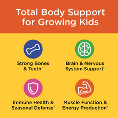 Gluten free and no artificial colors on packaging for kids