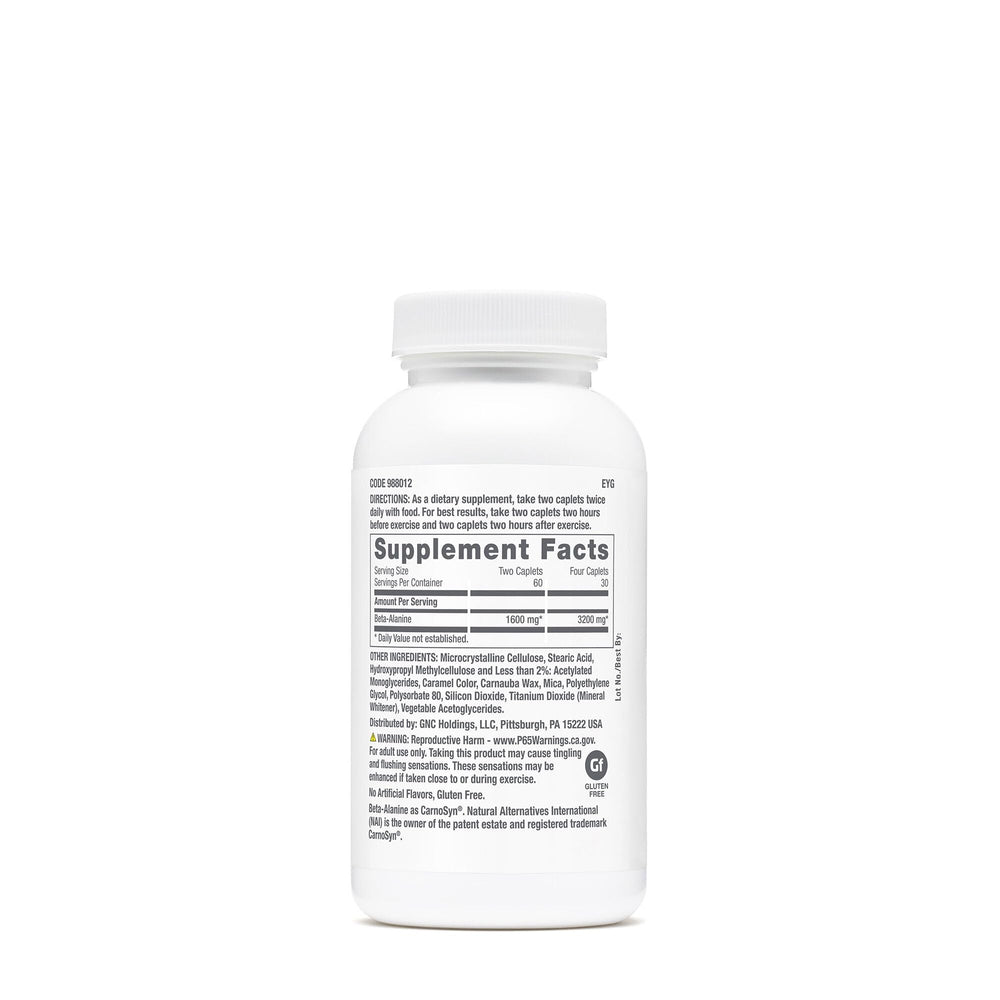 GNC Pro Performance Beta-Alanine scoop helps you measure precise servings for consistent training sessions.