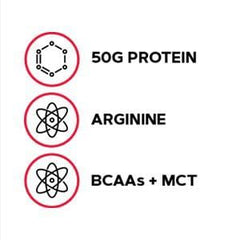 GNC Pro Performance Weight Gainer nutrition facts label highlights transparent ingredients.