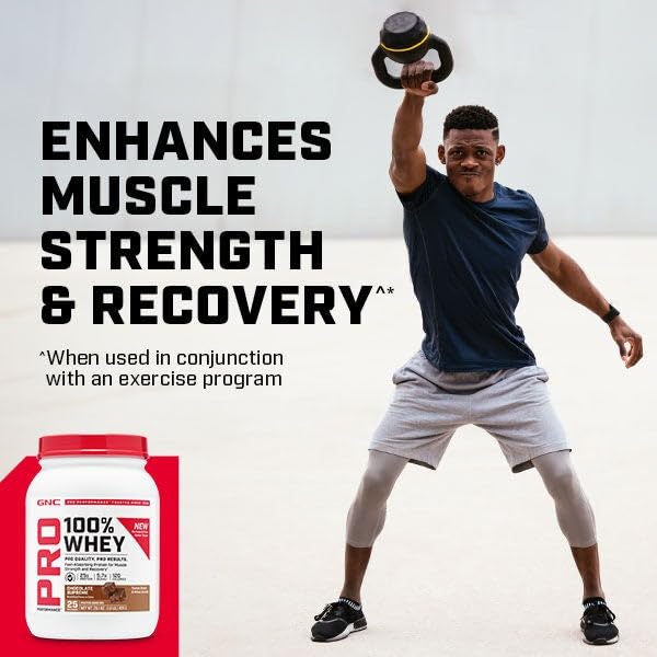 GNC Pro Performance Whey Cookies and Cream smoothie bowl showcases versatile post-workout fuel.