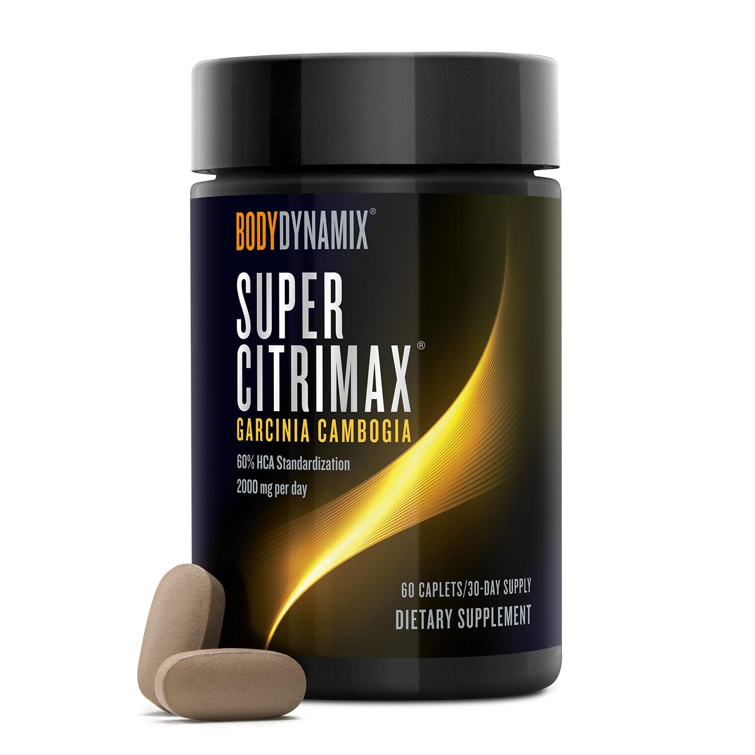 GNC Slimvance BodyDynamix bottle front view for daily supplement routine.