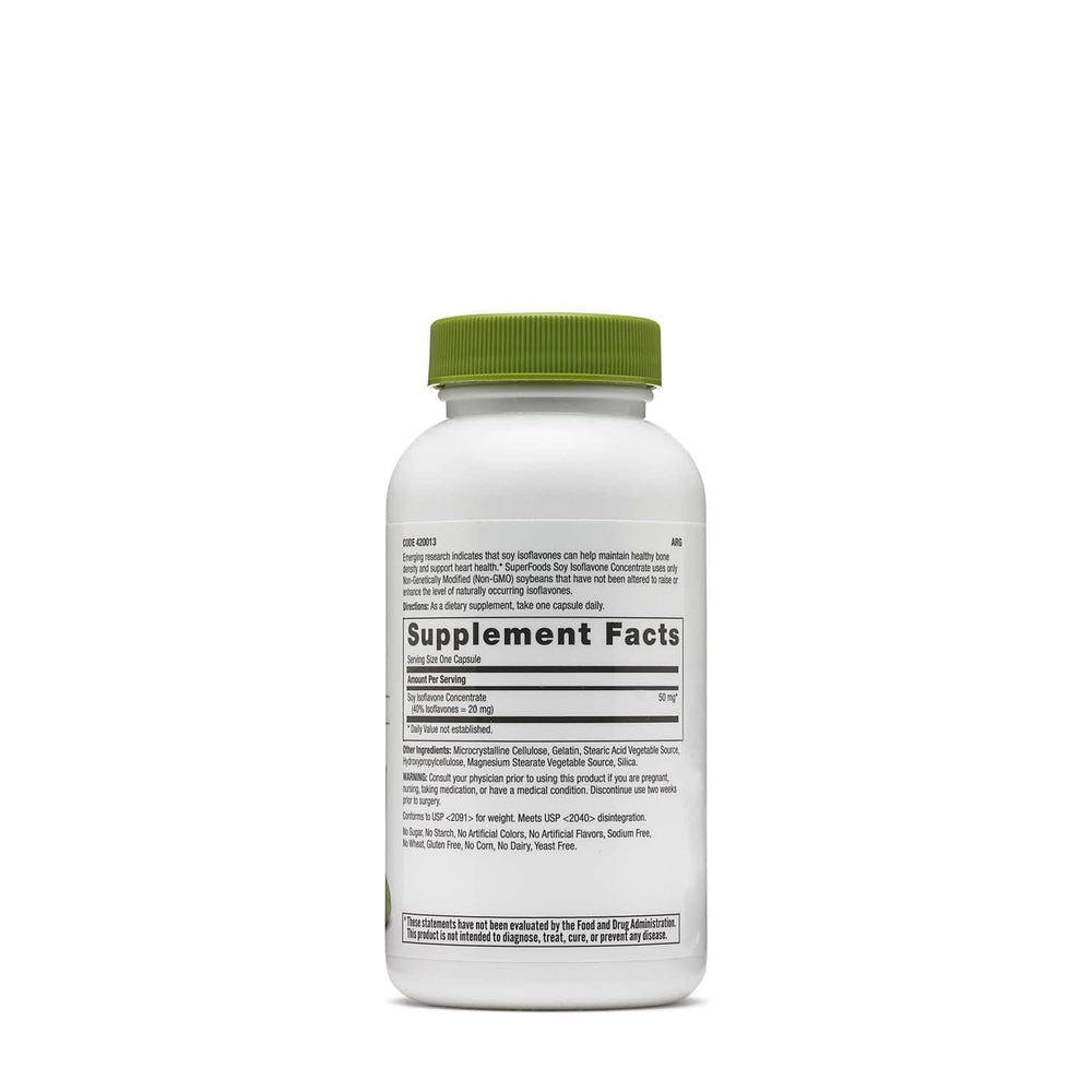 GNC Soy Isoflavone Concentrate bottle supports consistent daily use
