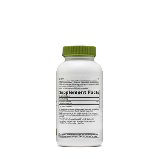GNC Soy Isoflavone Concentrate bottle supports consistent daily use