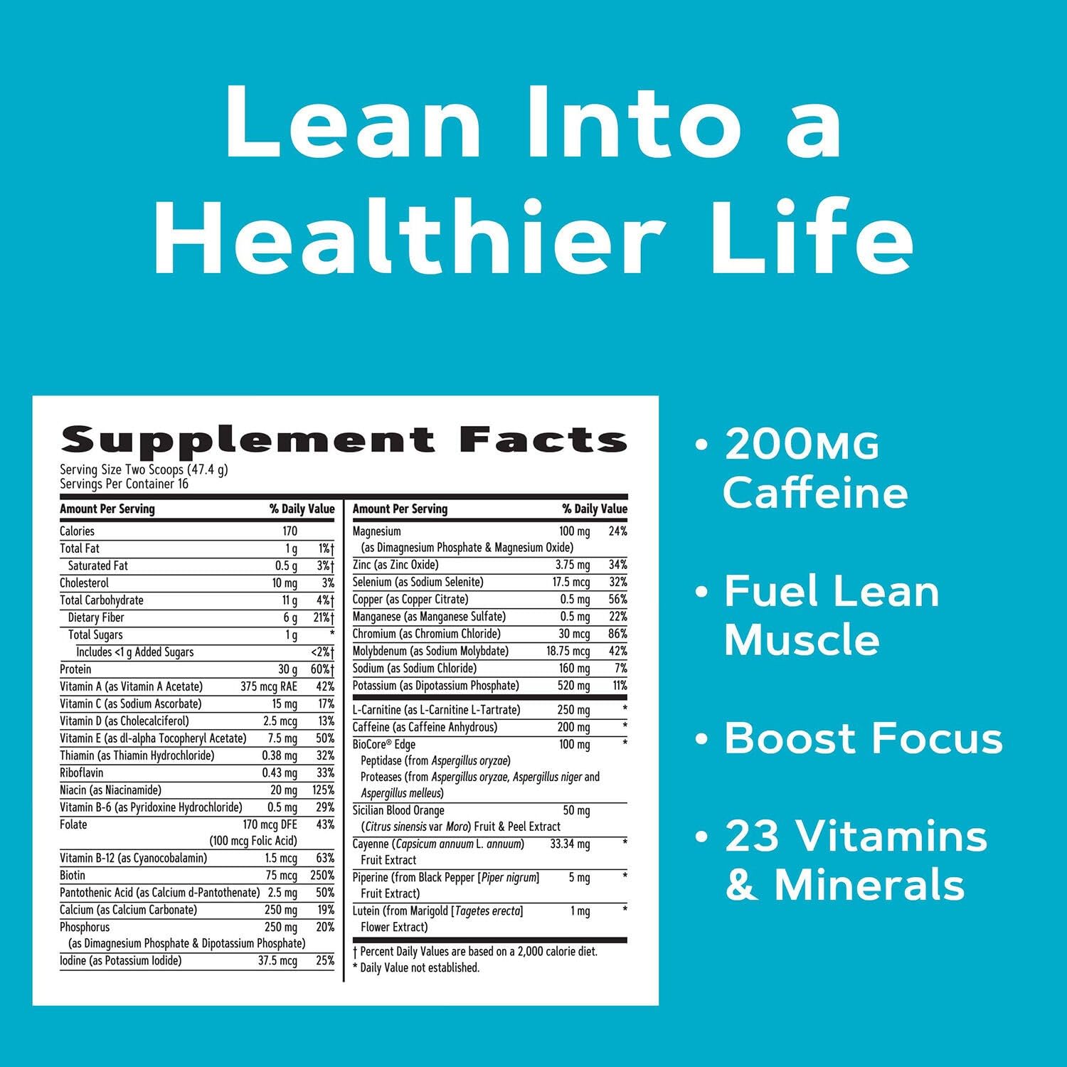 GNC Total Lean Lean Shake Burn chocolate fudge cup ready for post-workout use
