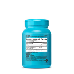 GNC Total Lean Premium CLA bottle back label close-up showing usage directions for lean tone.