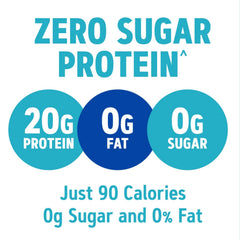 GNC Total Lean Zero Sugar Protein shake pouring with rich chocolate flavor