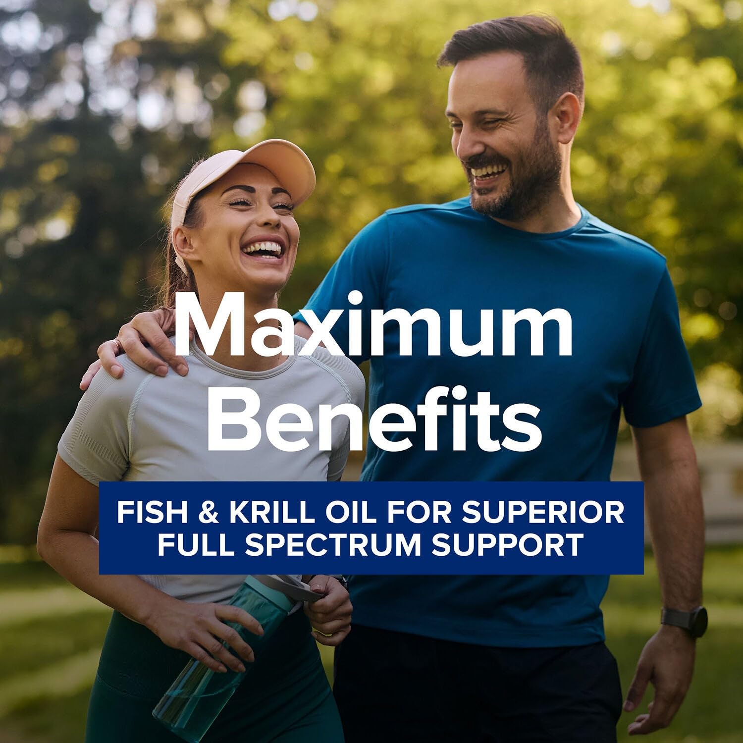 GNC Triple Strength Fish Oil Plus Krill Oil softgels close-up, enteric coating may reduce fishy burps