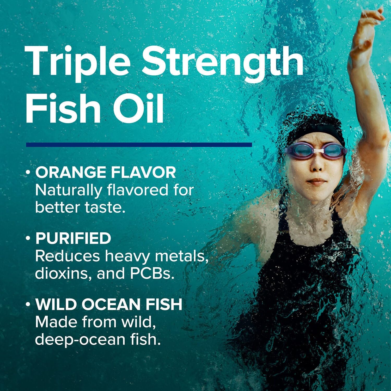 GNC Wild deep ocean caught sourcing emphasizes purity and quality