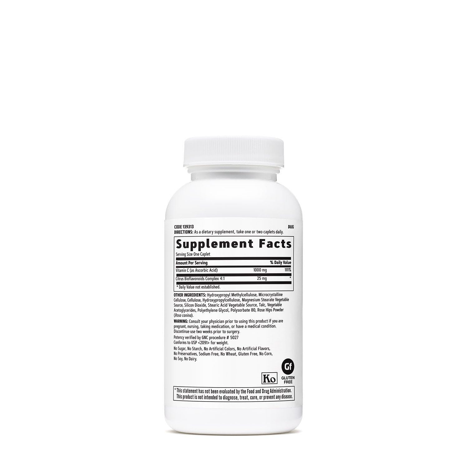 Close-up of GNC capsules showing easy daily supplementation.