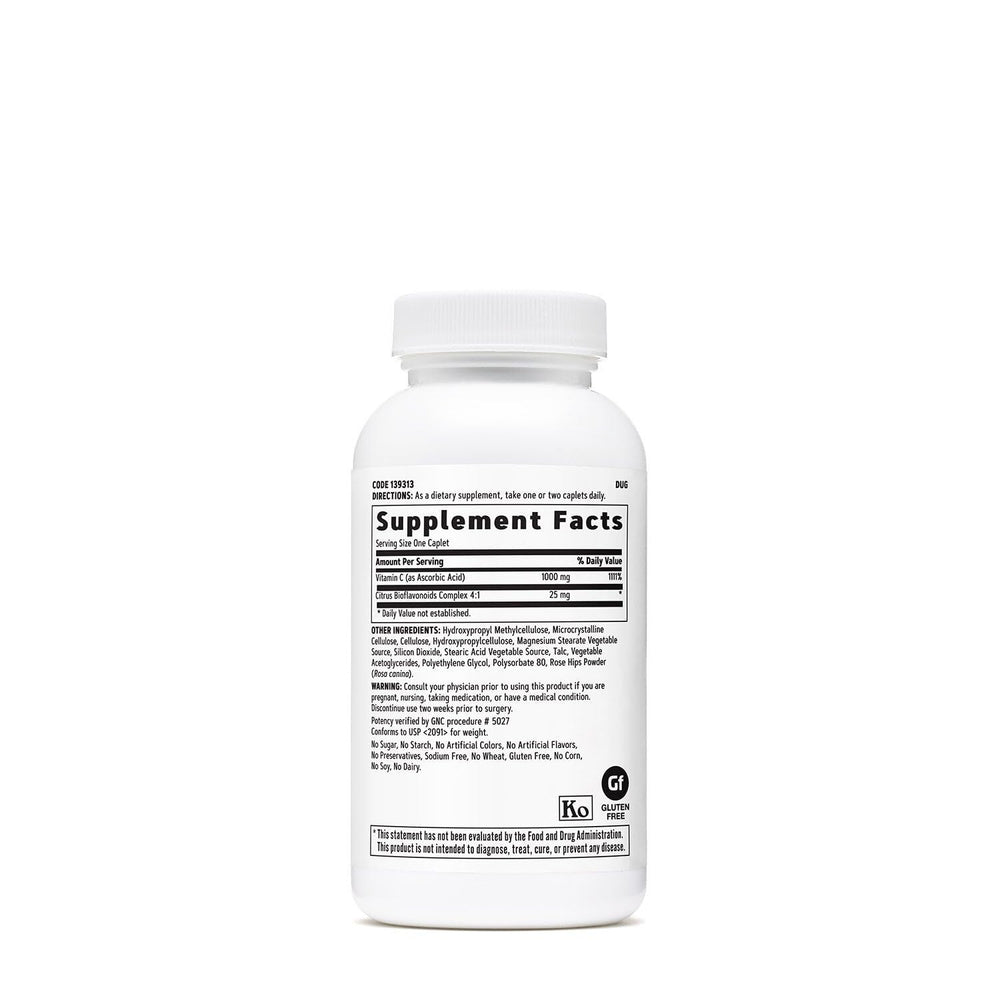 Close-up of GNC capsules showing easy daily supplementation.