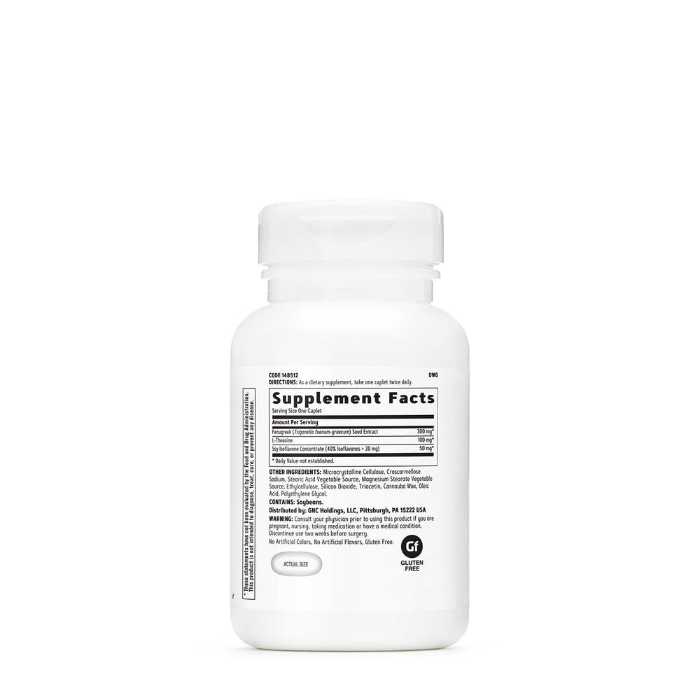 GNC Women's Menopause Formula packaging display for everyday wellness at home.