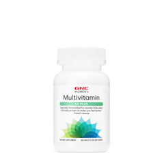 GNC Women's Multivitamin 50 Plus bottle front for daily wellness support.