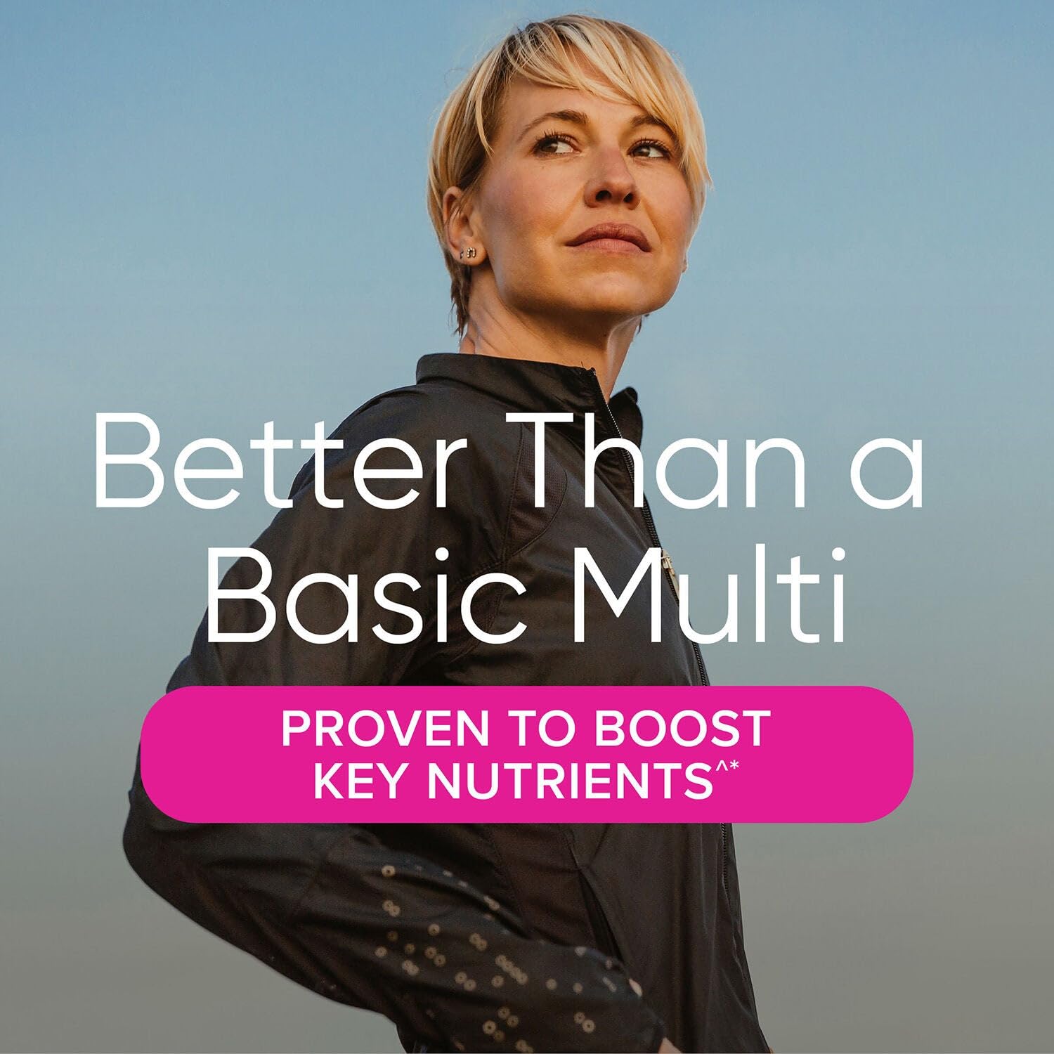GNC label close-up showing comprehensive nutrient coverage for beauty and wellness