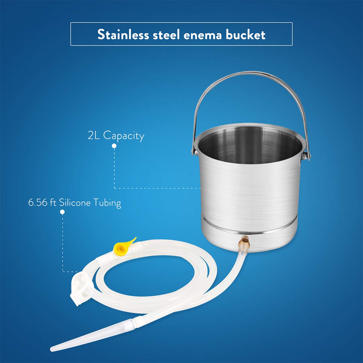 GNEGKLEAN enema kit copper water outlet for reliable water delivery