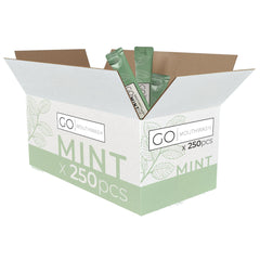 Go Essentials Go Mouthwash Bulk Mint packets deliver fresh breath on the go.