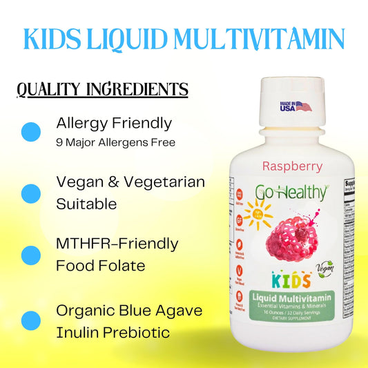 Go Healthy Kids liquid dosing dropper makes precise kid-friendly servings