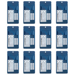Go Mouthwash Bold Mint travel packet front view, compact and spill-proof for on-the-go freshness.