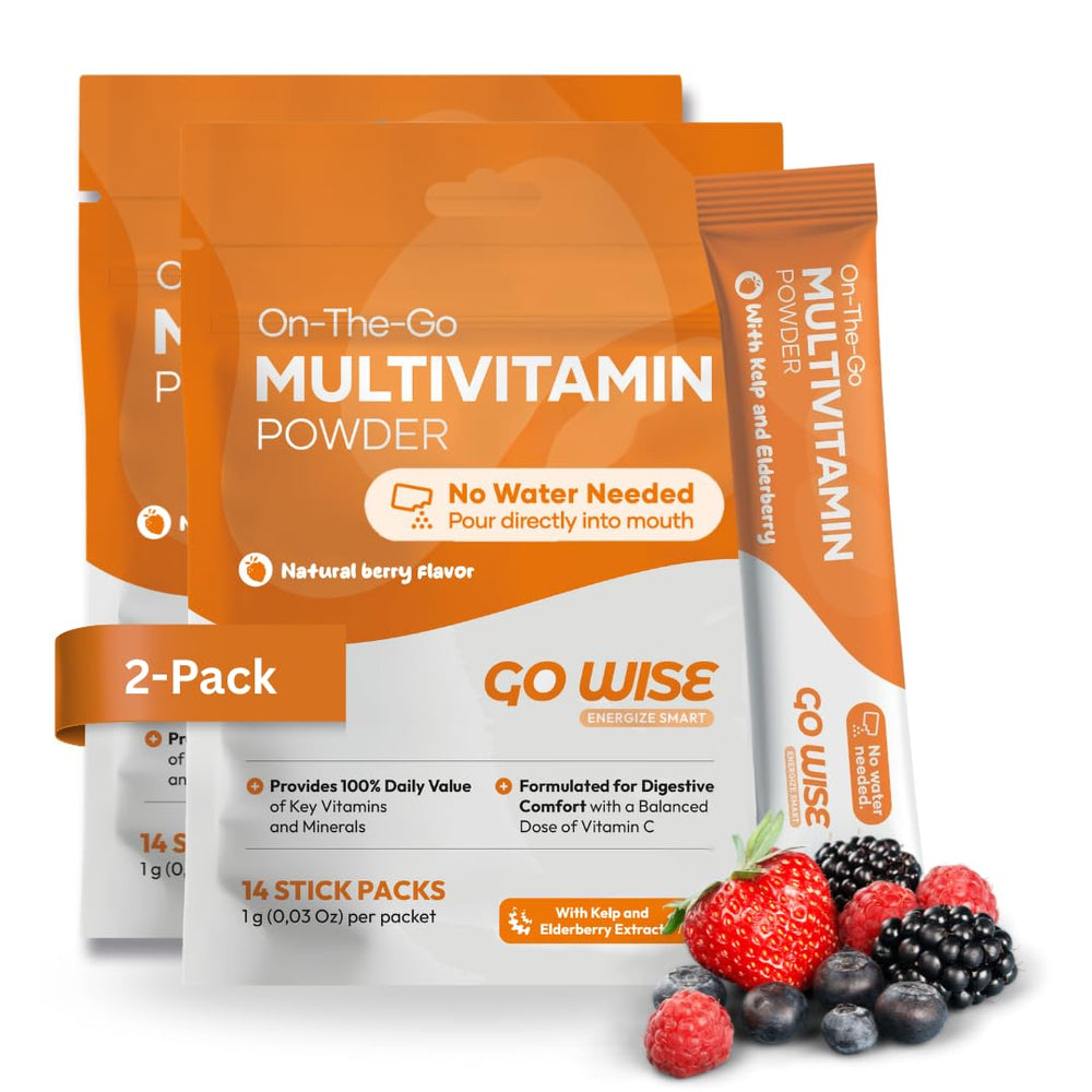 Go Wise On The Go berry stick pack for travel vitality