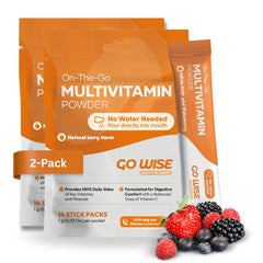 Go Wise On The Go berry stick pack for travel vitality