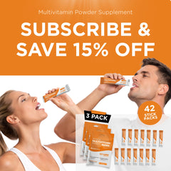 Go Wise On The Go powder dissolves quickly with a natural berry flavor.