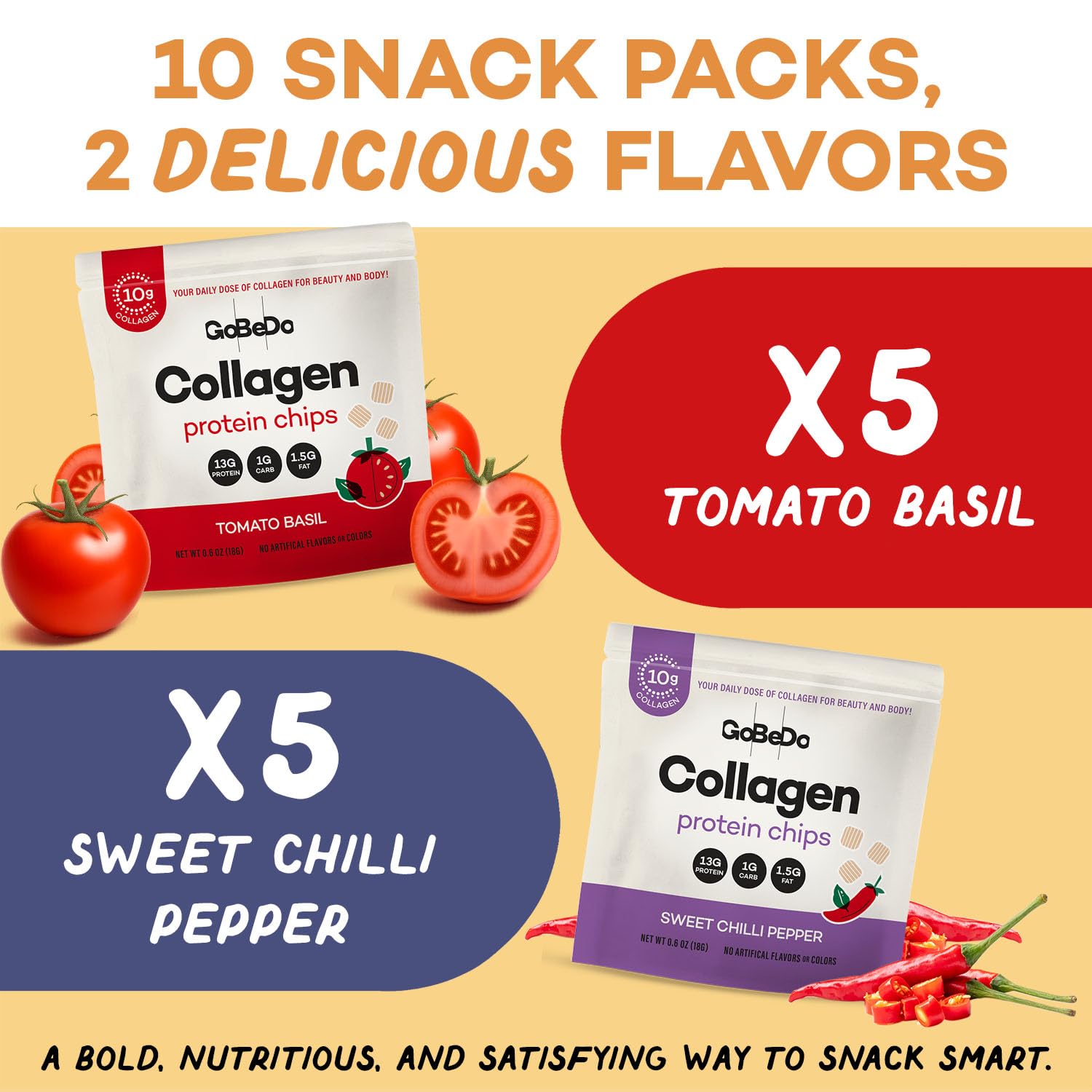 GoBeDo variety pack on shelf showing multiple flavors