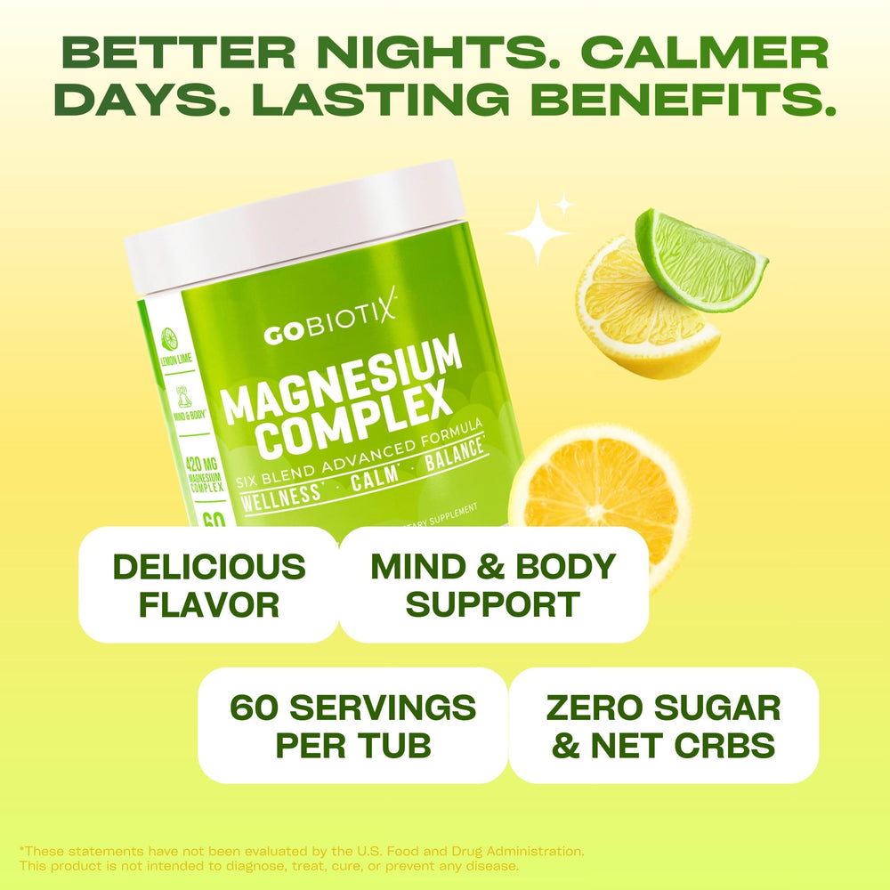 GoBiotix 60 servings banner signals long-lasting daily mineral support.