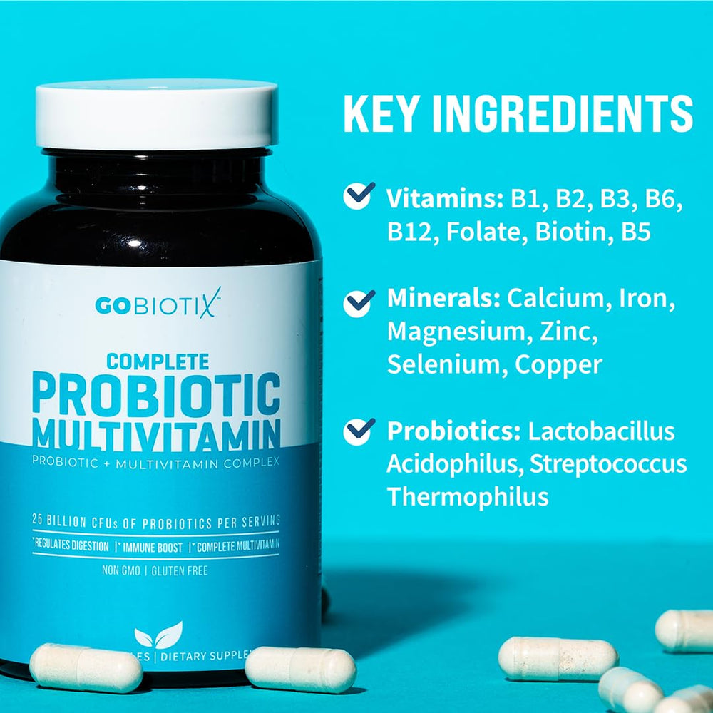 GOBIOTIX bottle on dresser for easy morning routine.