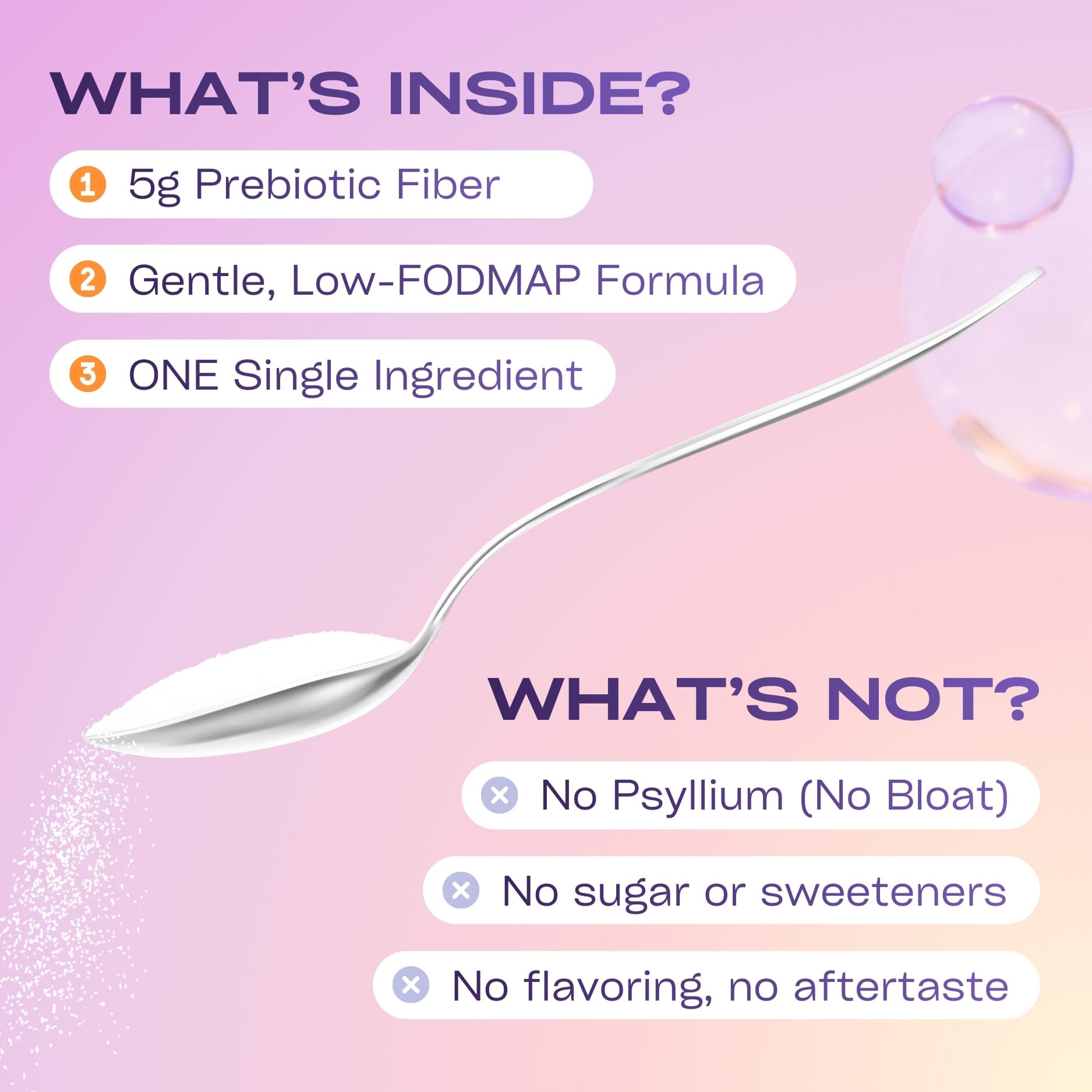 GoBiotix fiber powder with prebiotics suits keto and plant-based diets without altering taste.