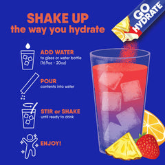 GoHydrate natural Celtic sea salt for crisp flavor and hydration.