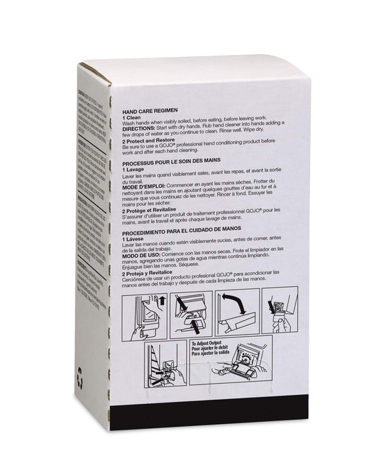 GOJO Multi Green gel-cling formula for easy hand cleaning.