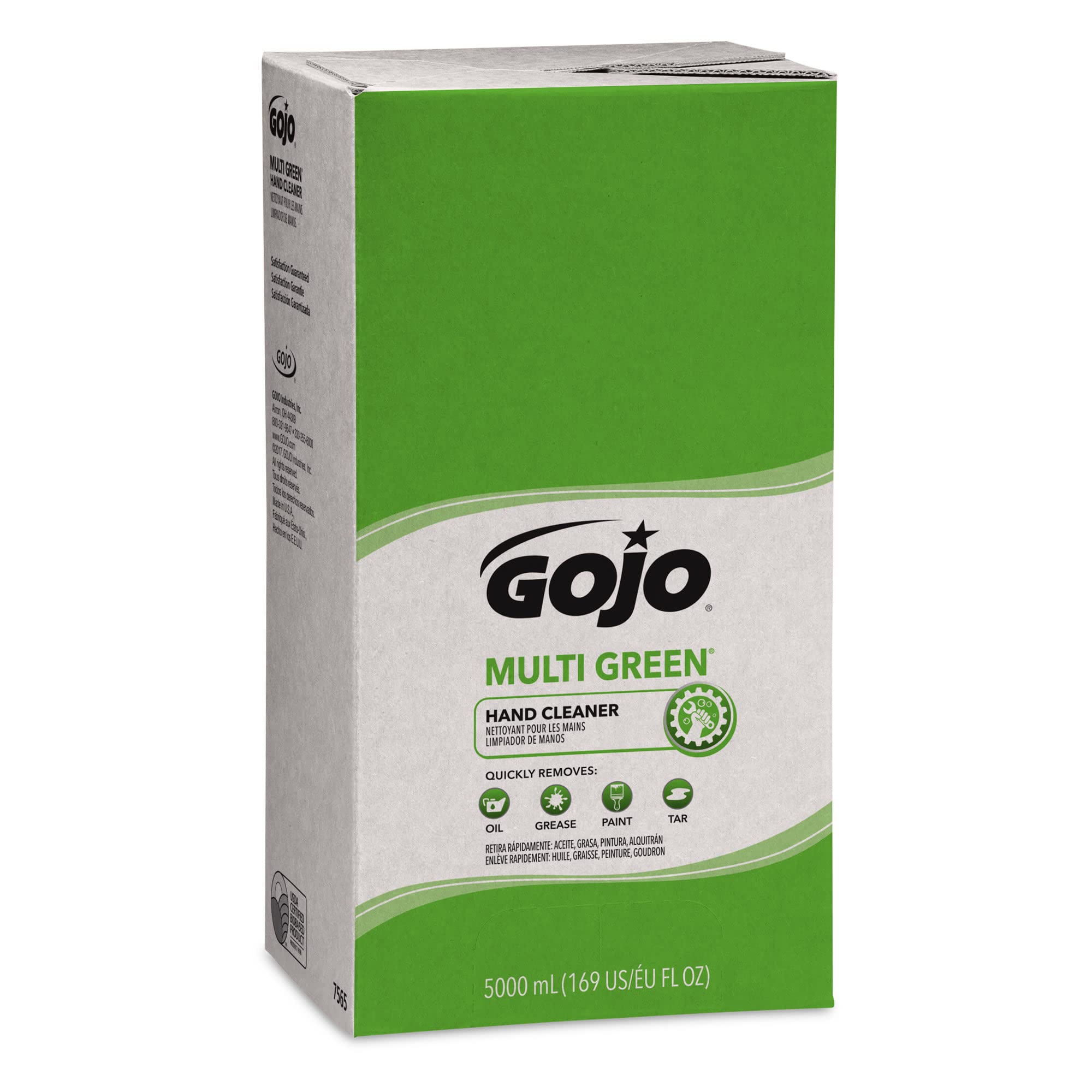GOJO Multi Green dispenser valve enabling fresh refills