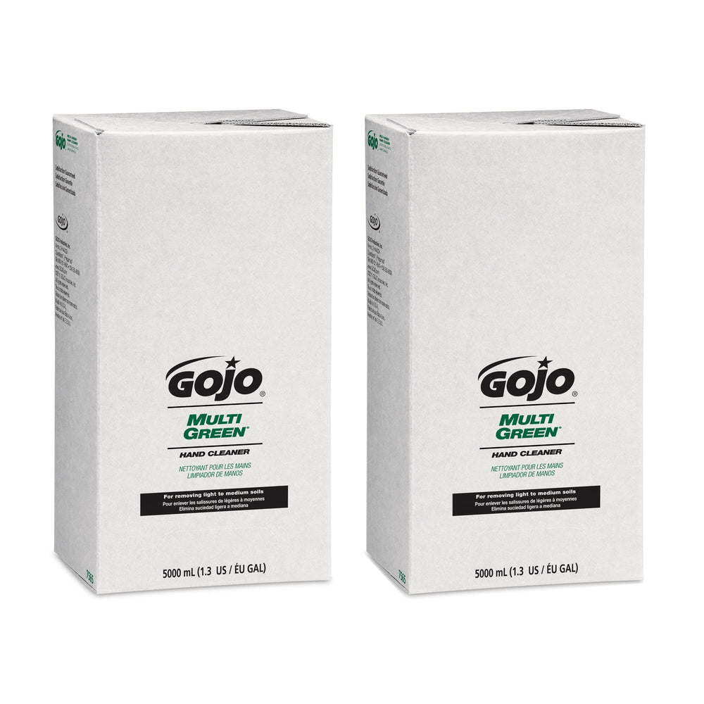 GOJO Multi Green hand cleaner gel citrus refill 2-pack for heavy soils