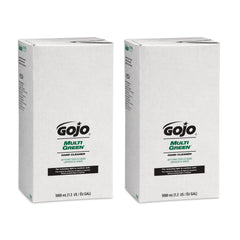 GOJO Multi Green hand cleaner gel citrus refill 2-pack for heavy soils