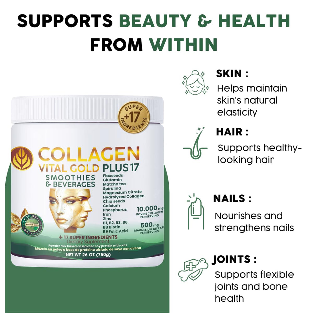 Gold Vital Life glass with mint-lemon drink demonstrates refreshing flavor.