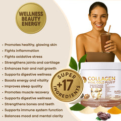 Gold Vital Life collagen powder lifestyle usage suggests daily routine.