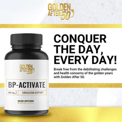 BP-Activate ingredients visual shows L-arginine, AAKG, and L-citrulline.
