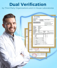Golden Nourish Electrolytes Packets label detail showcases NAD+ and vitamin blend.