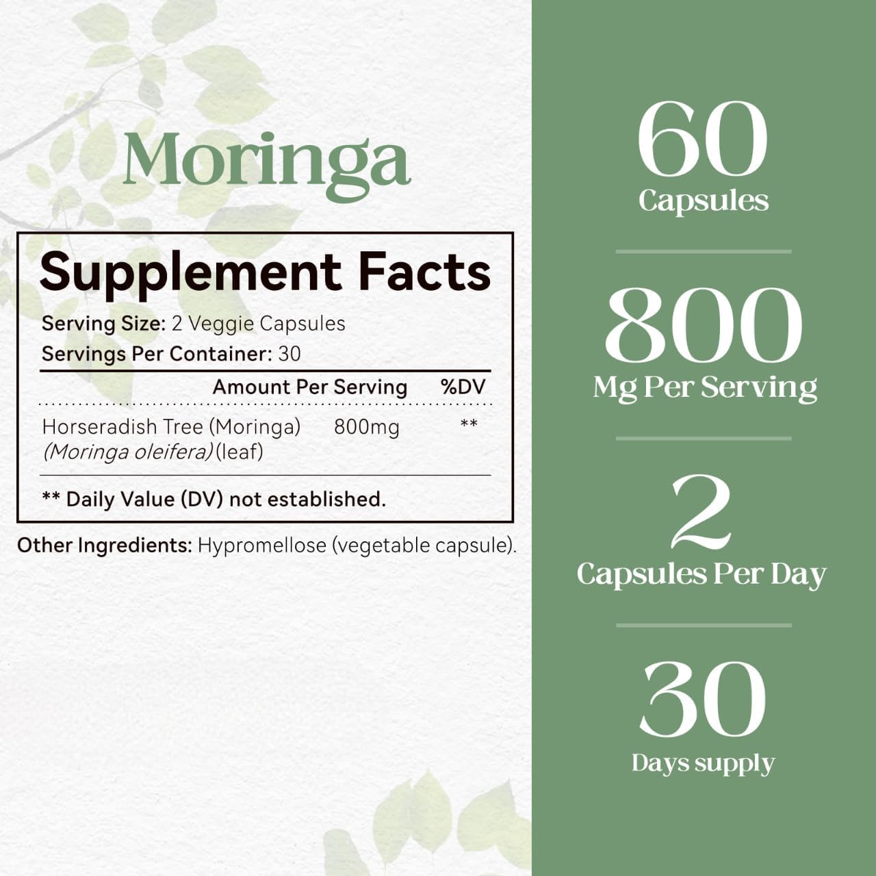 GoldenChapter Pure Moringa Capsules daily-use scene encourages convenient routine.