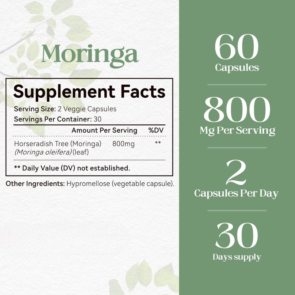 GoldenChapter Pure Moringa Capsules daily-use scene encourages convenient routine.
