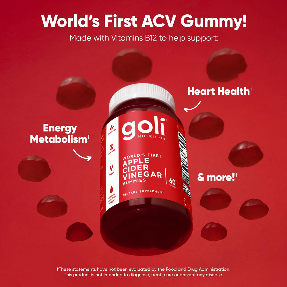 Goli ACV Gummies made in USA in allergen-free cGMP facility.