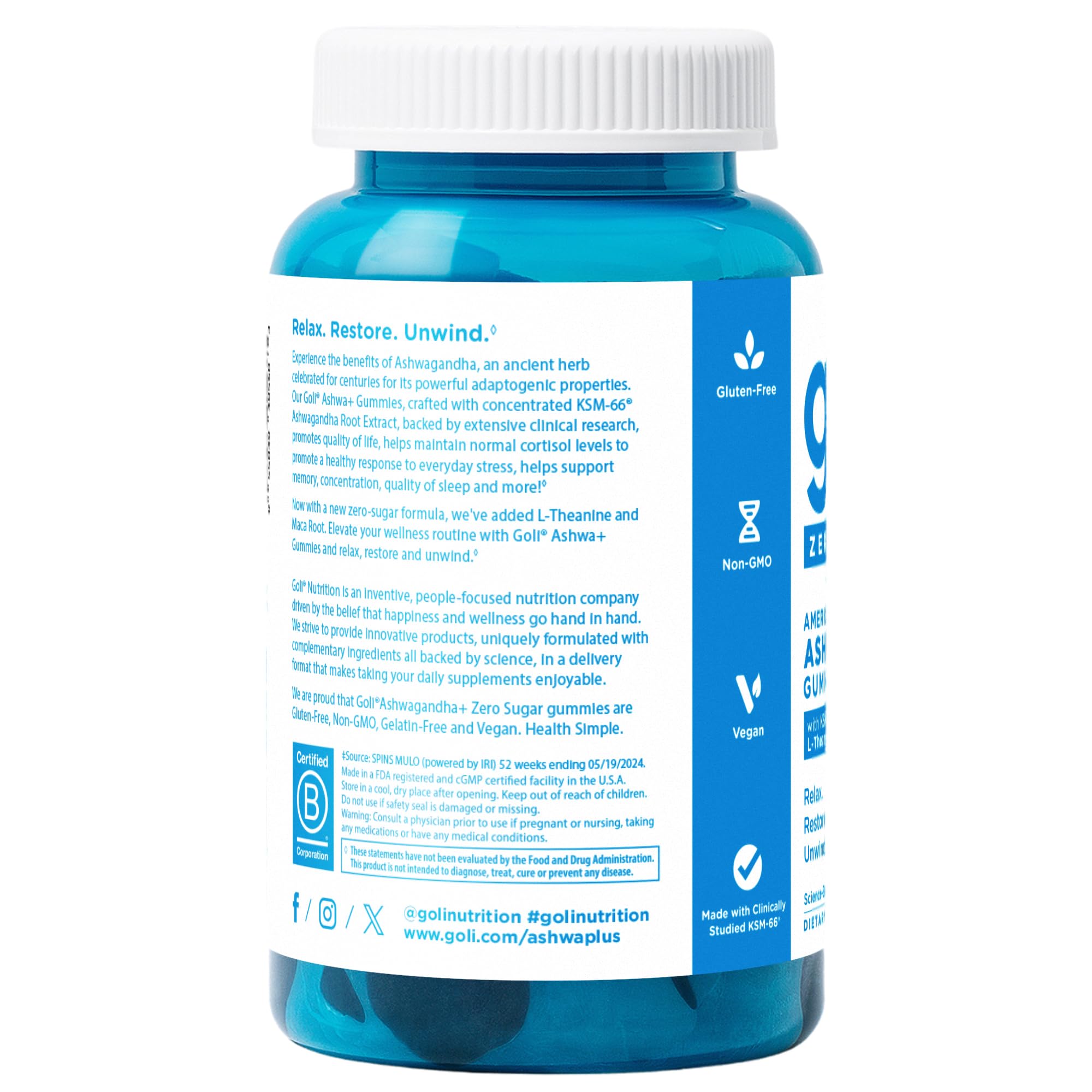 Goli 180-count 3-pack highlights a long-term wellness routine.
