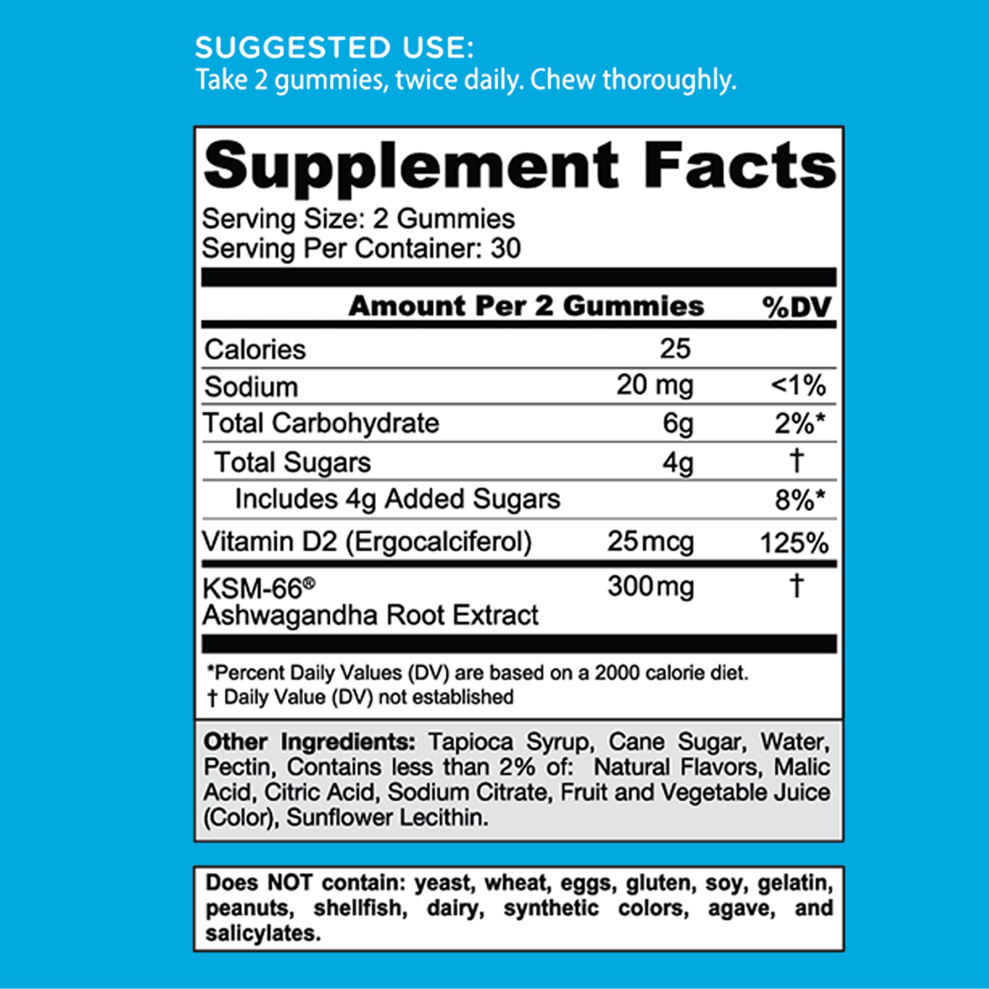 Goli Ashwagandha Gummies pack-shot of 3-pack box