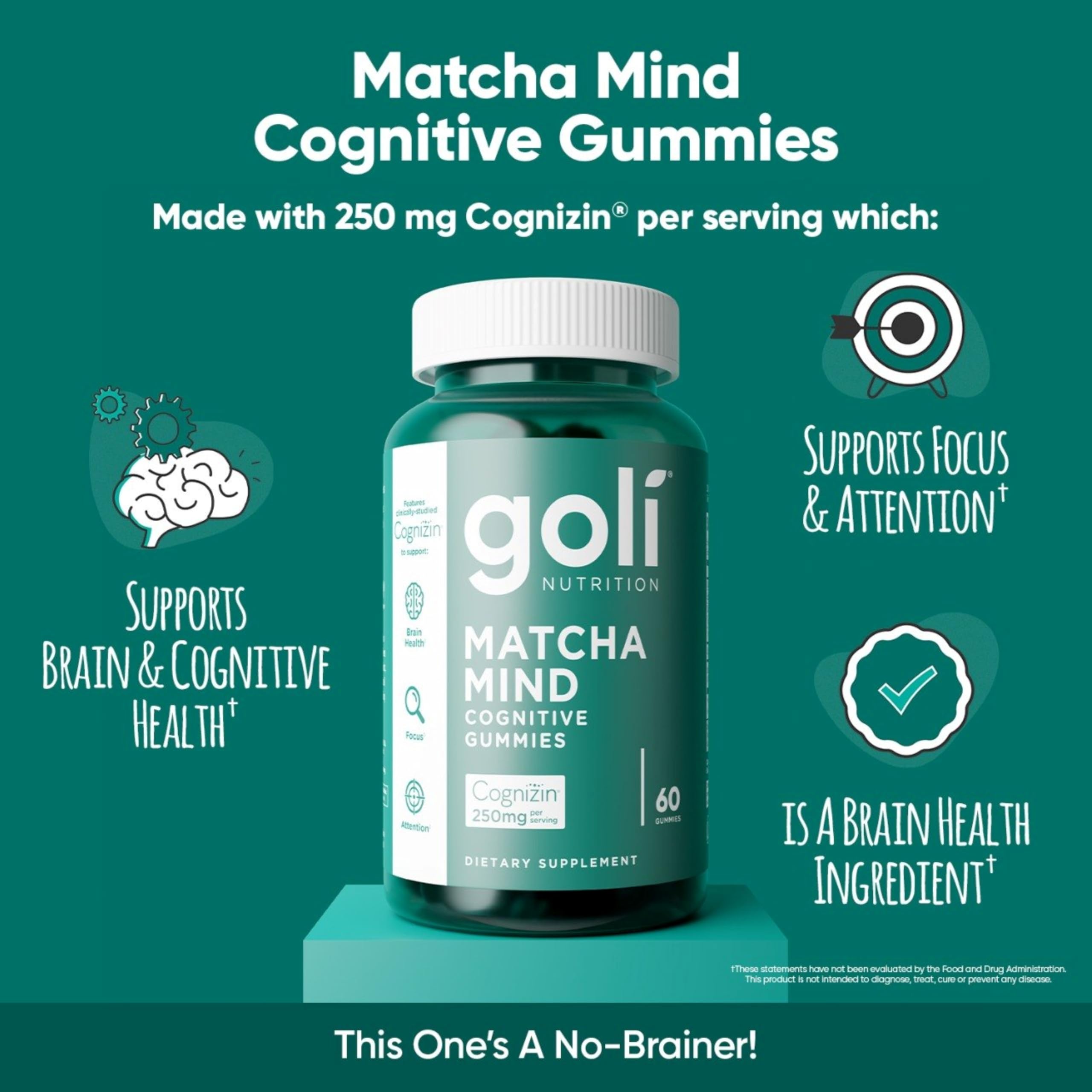 Goli Ashwagandha KSM-66 capsules closeup.