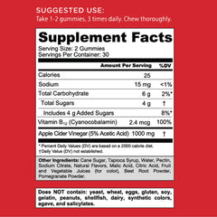Beetroot and pomegranate ingredients shown on packaging